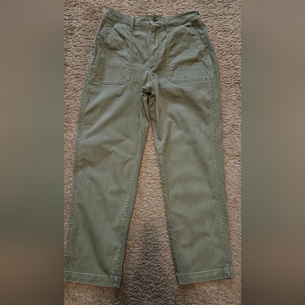 Madewell cropped pant